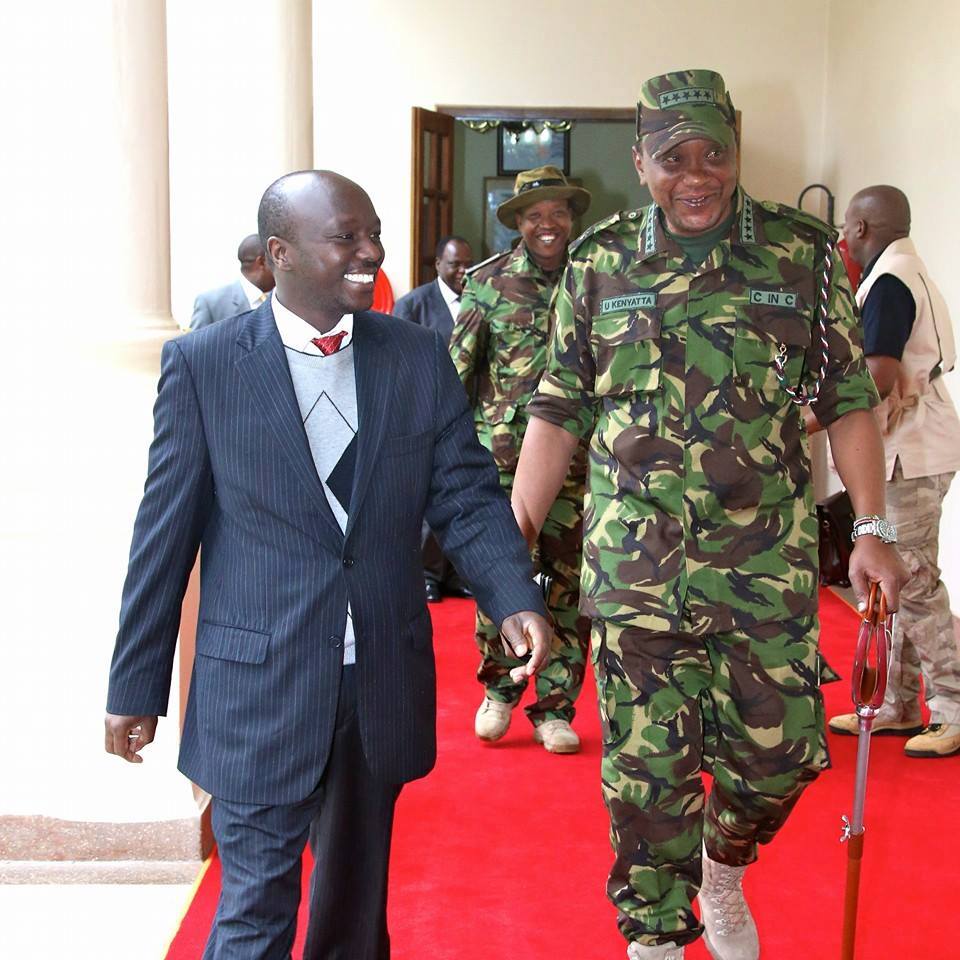 Uhuru Kenyatta GOES FULL MILITARY