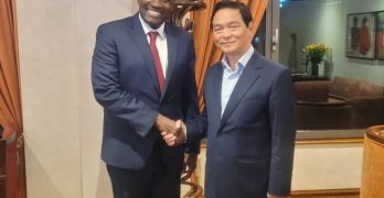Mwale hosts Vietnam's Hoa Binh on inaugural Africa visit